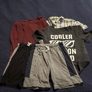 Kids Clothing Set with Graphic Tee and Shorts